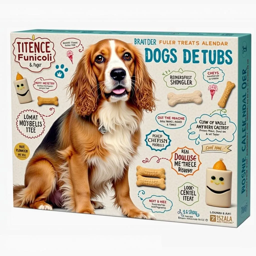 Dog Advent Calendar 2023 Filled with Delicious Treats