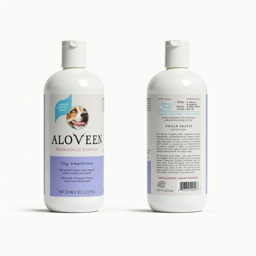 Aloveen Dog Shampoo Bottle