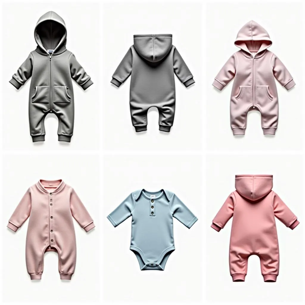 Baby clothes for dogs in a variety of styles and colors