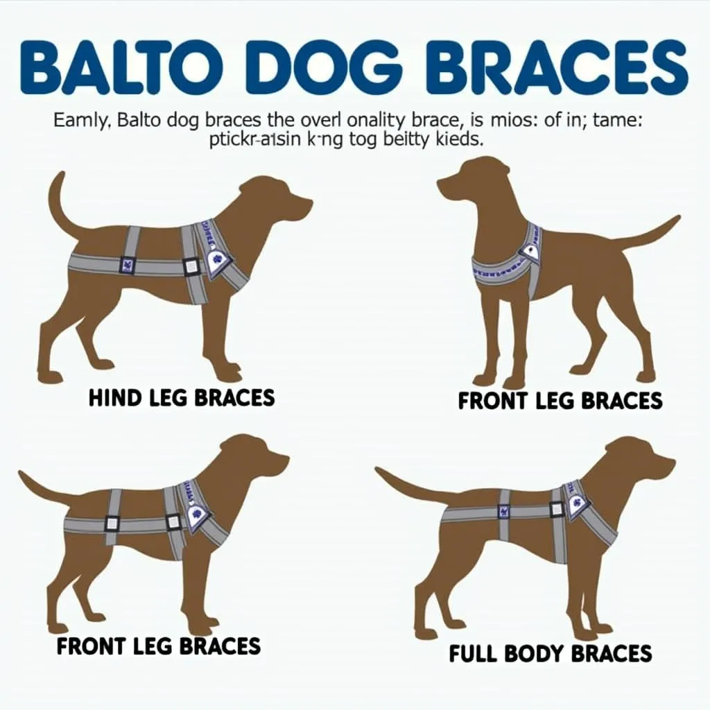 Balto Dog Brace Types