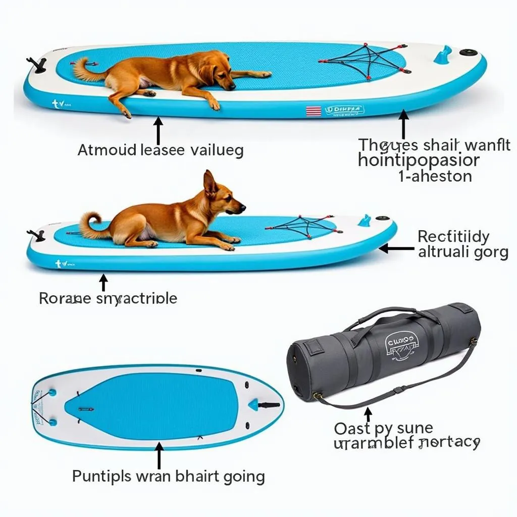 Best Inflatable Paddle Board for Dogs with Spacious Deck