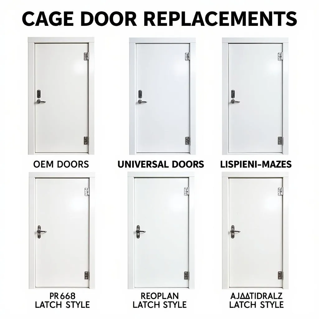 Cage Door Replacement Options