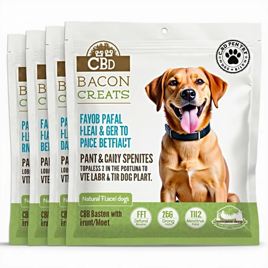 CBD Bacon Treats for Dogs Made With Healthy, Organic, and Natural Ingredients