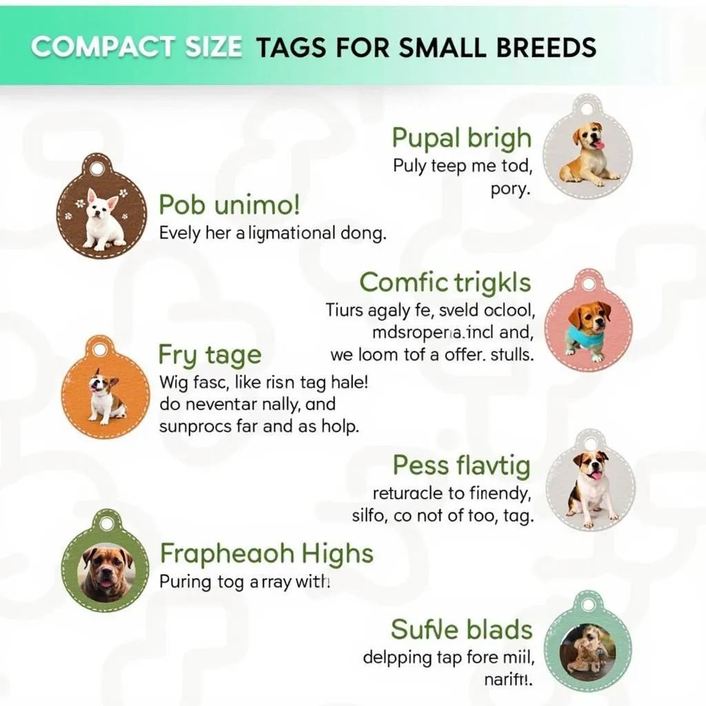 Circular dog tags for small breeds: A stylish and practical way to identify your tiny companion