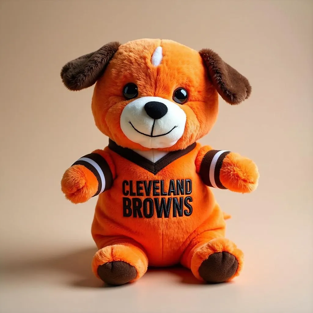 Cleveland Browns Dog Toy Plush