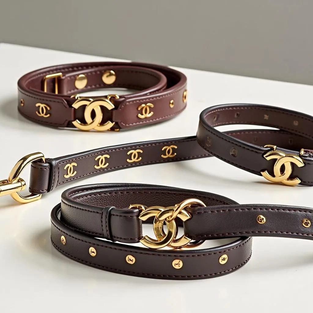 Coco Chanel Dog Accessories: Collars and Leashes for Luxury Dogs