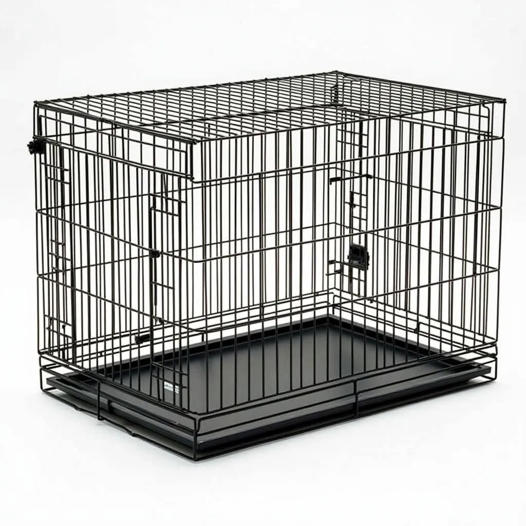 Collapsible Dog Cage XL for Large Breeds