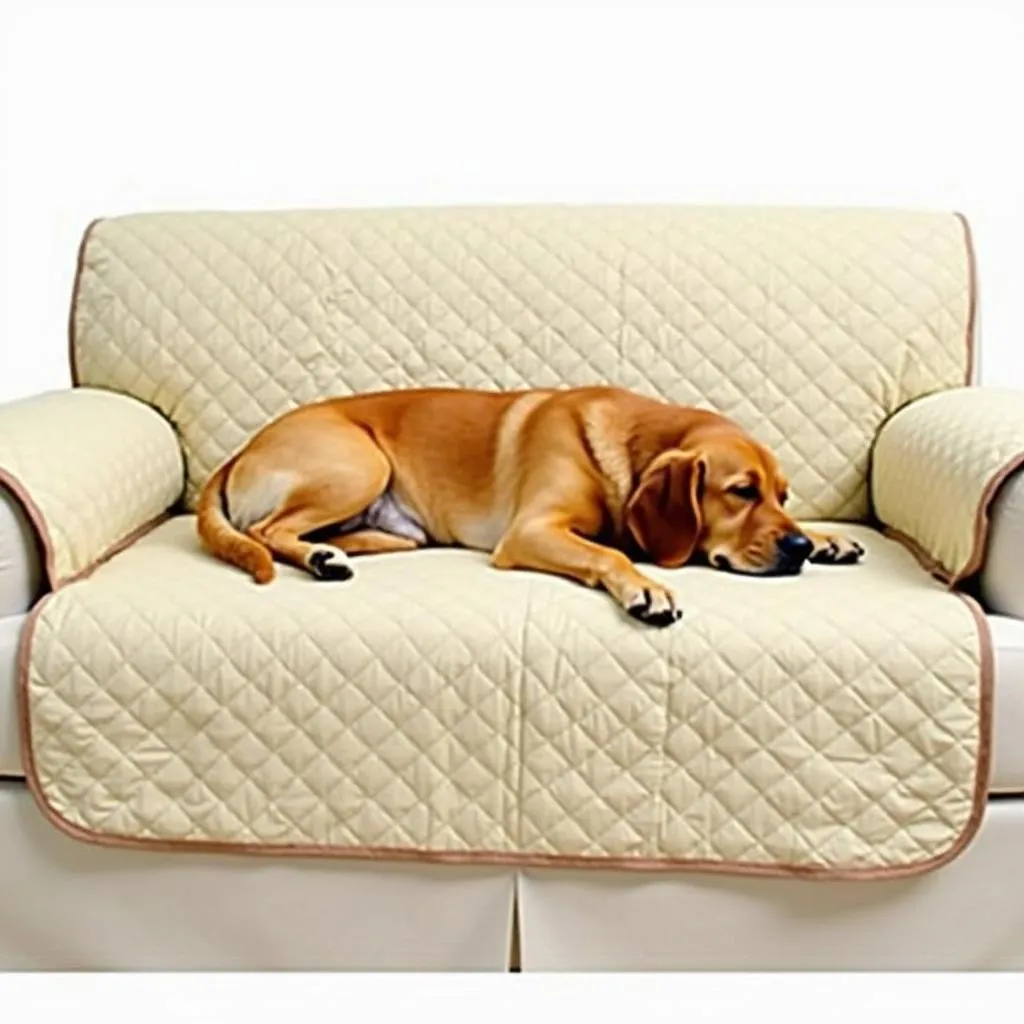 Water-resistant couch covers for dogs