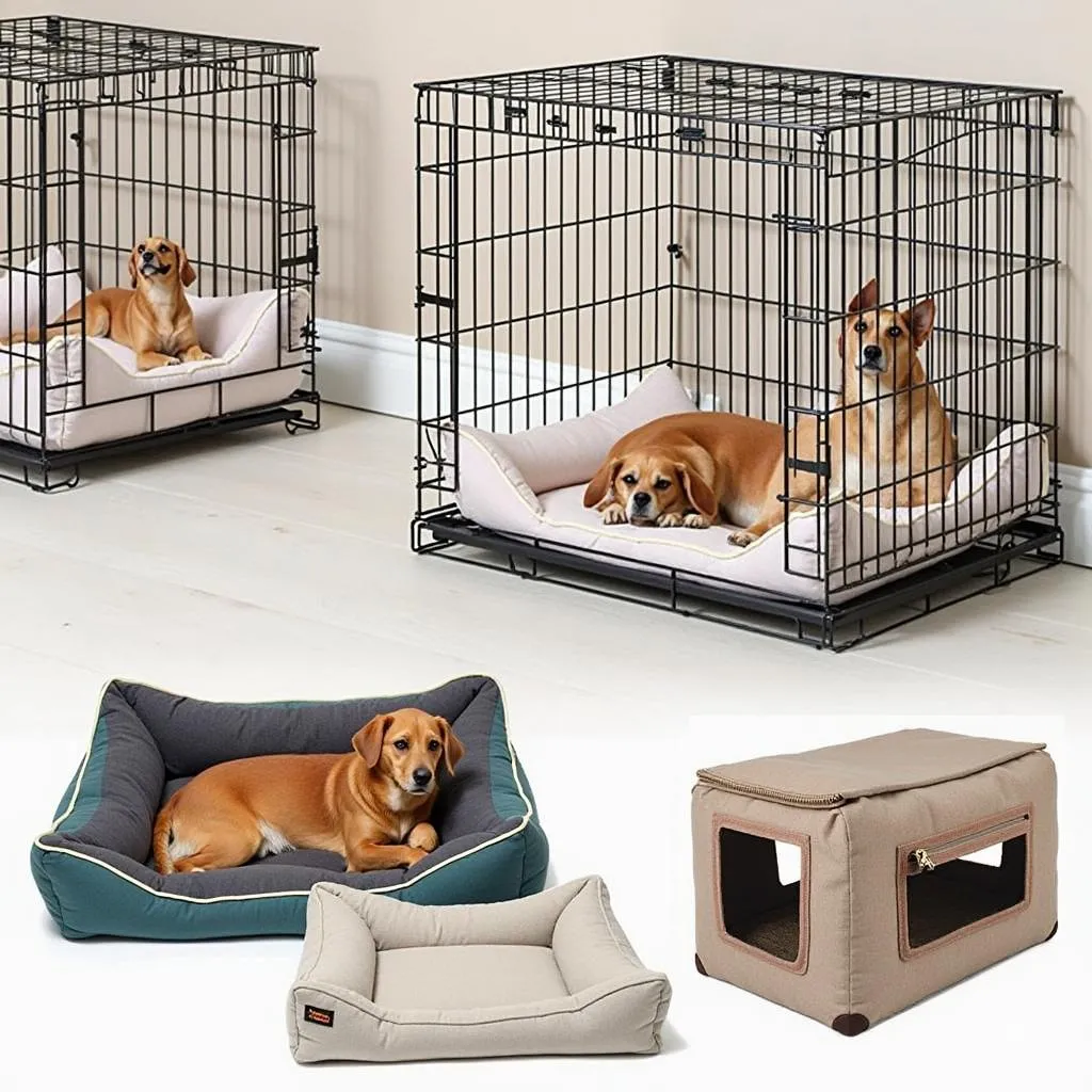 Comfortable Crate Beds for Dogs