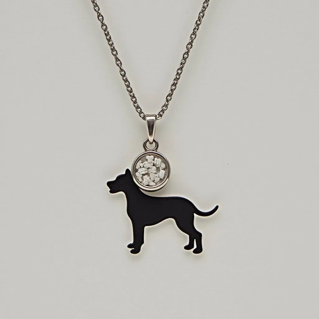 Cremated Dog Necklace Keepsake: A Heartfelt Memorial