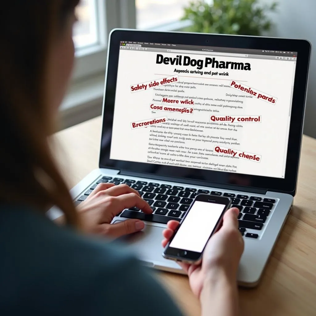 Concerns about Devil Dog Pharma