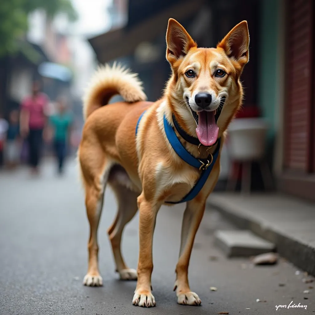 Dipsy Dog Mix in Vietnam Dog Culture