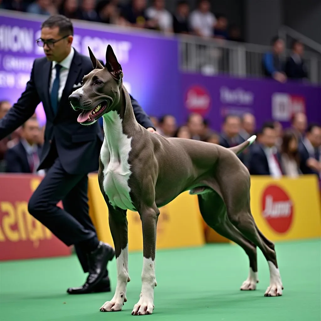 Dixon Dog Show Hanoi 2023 Great Dane Breed Competition