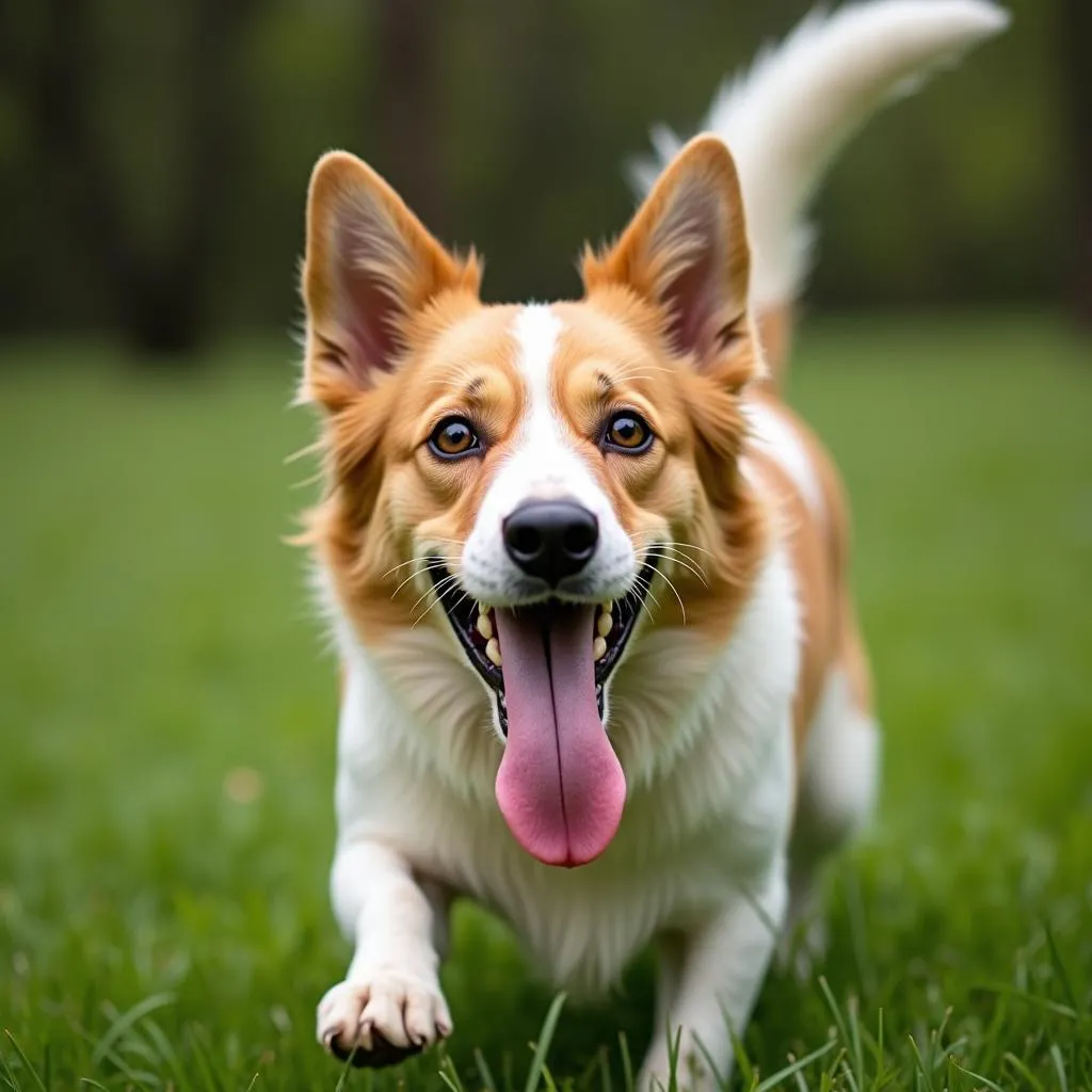 Dog Playing Dog Bell Hunting Game