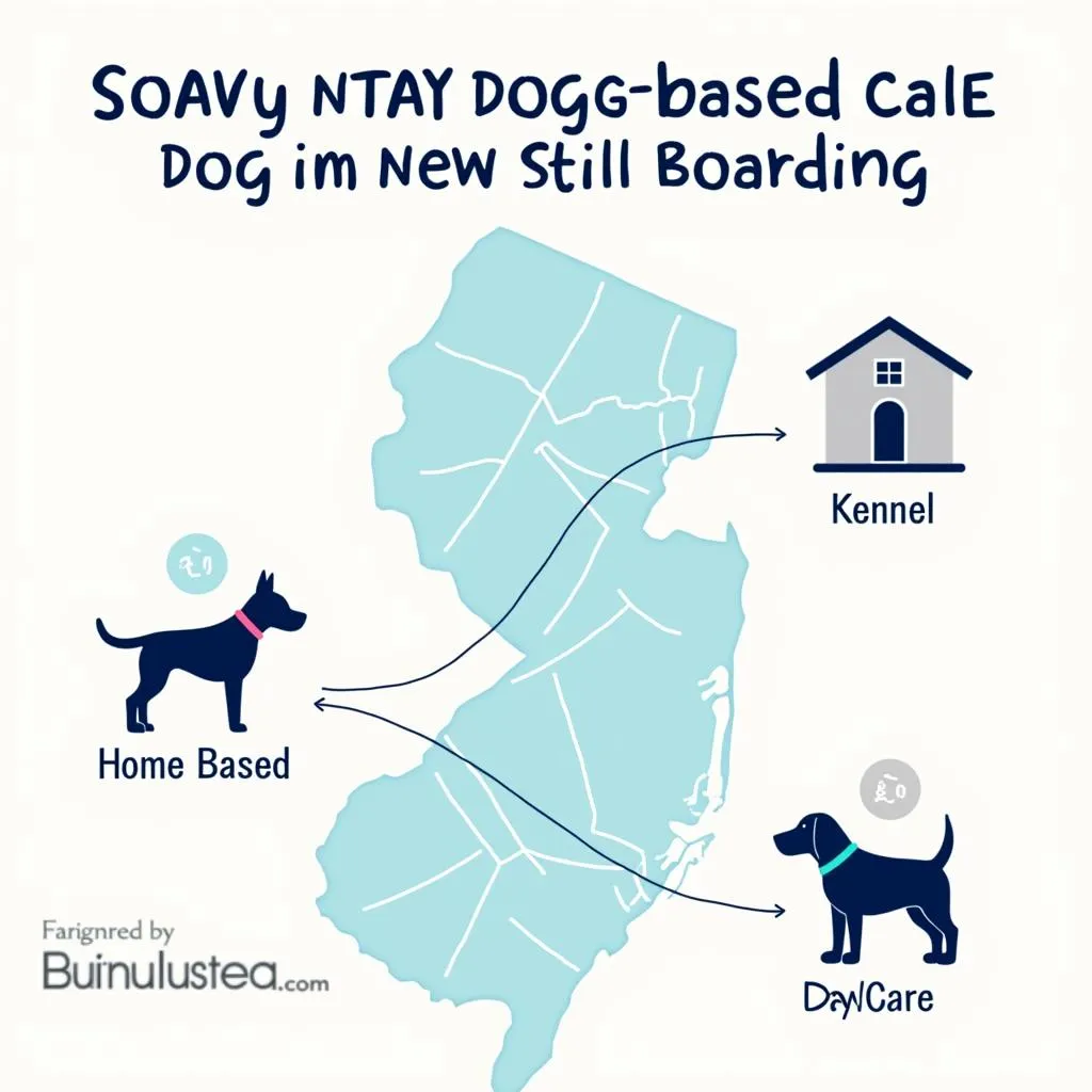 Dog boarding types in New Jersey