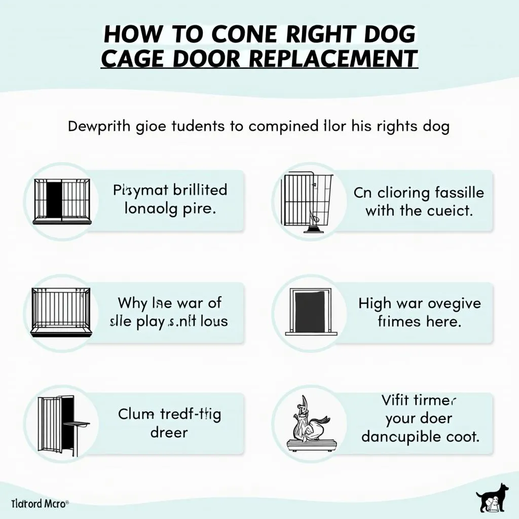 Guide to Choosing the Right Dog Cage Door Replacement