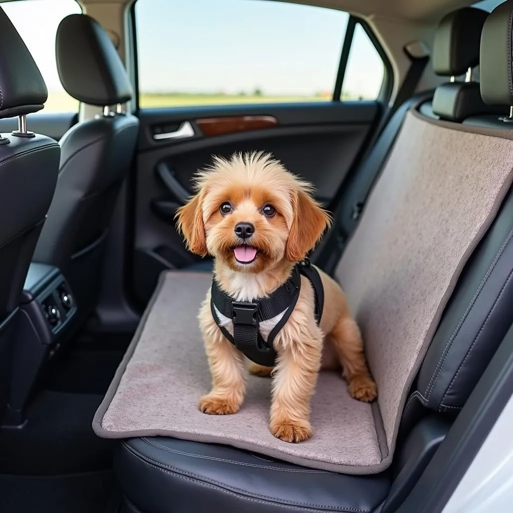 Dog Car Back Seat Protector for Small Dogs