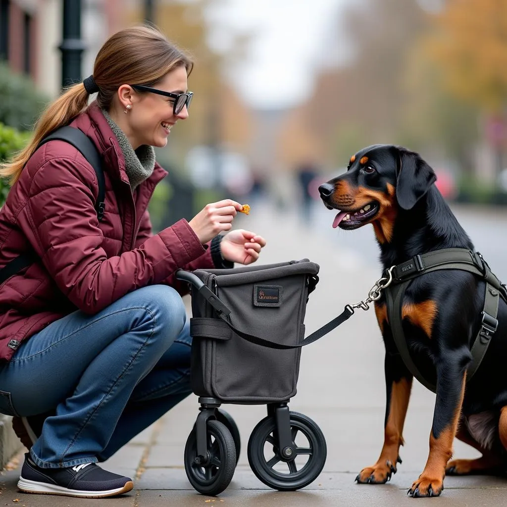 Training Your Dog to Use a Dog Cart