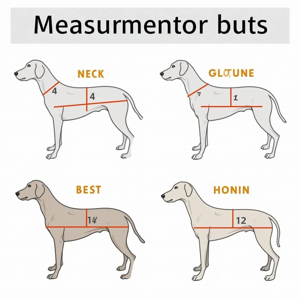 Dog Coat Measurement Chart