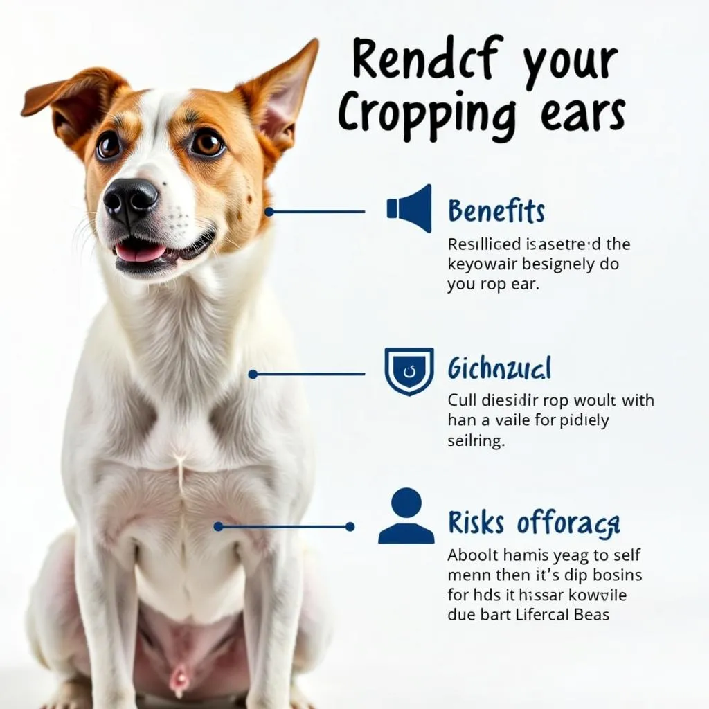 Dog ear cropping: benefits and risks