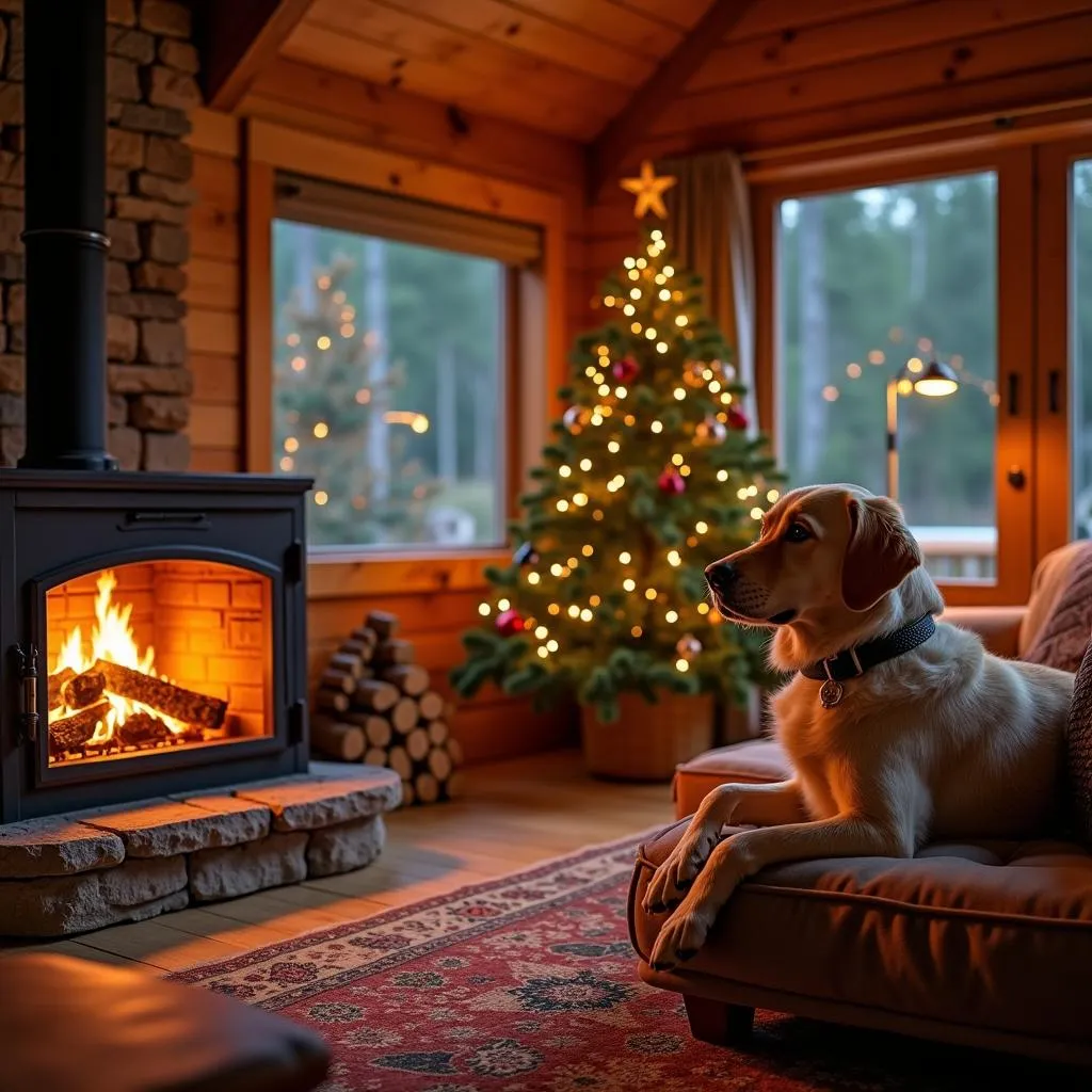 Cozy Cabin with Fireplace - Dog-Friendly Vacation