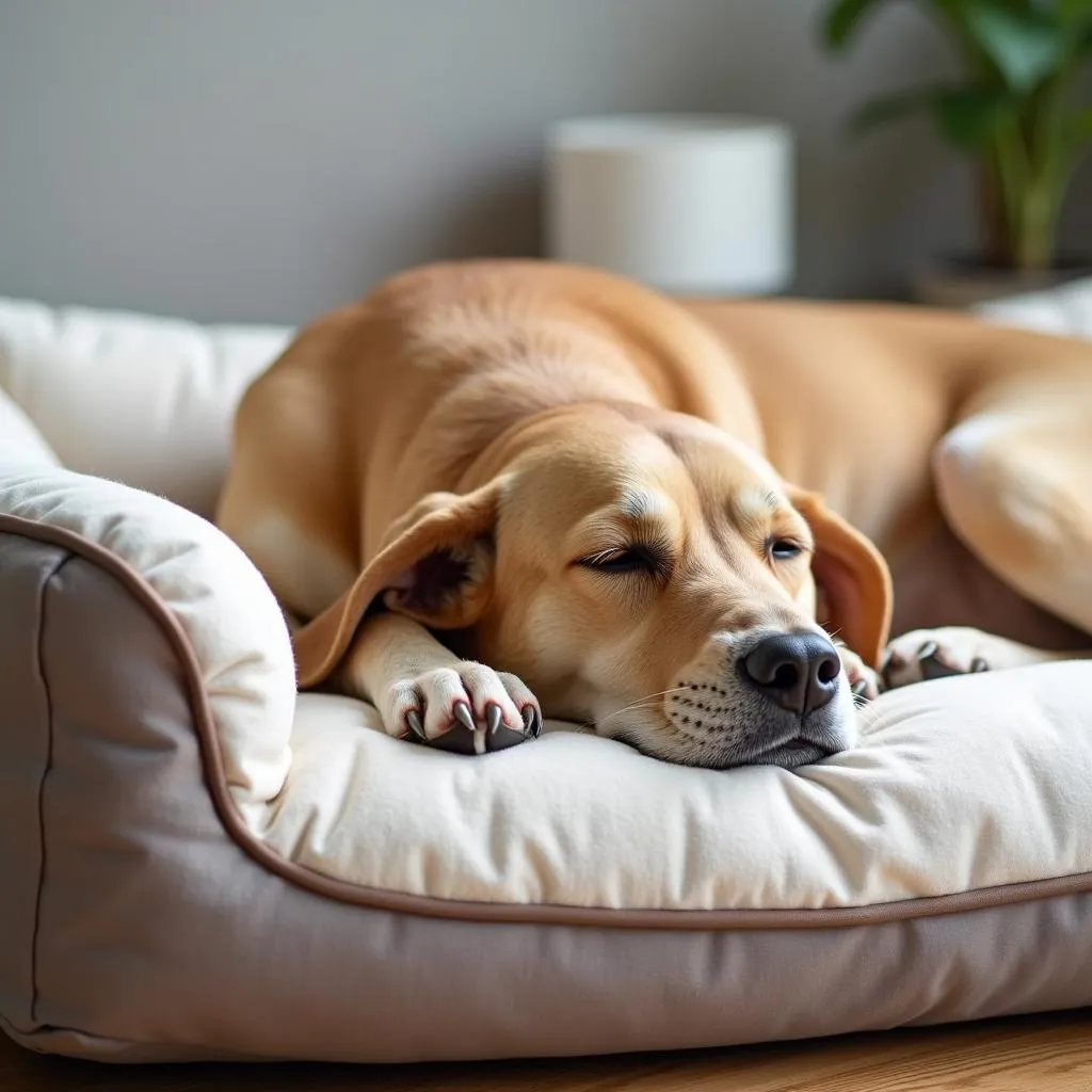 Dog futon bed providing ultimate comfort and support