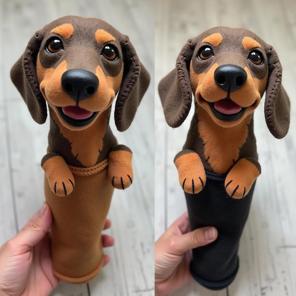 Custom Dog Golf Headcover Dachshund