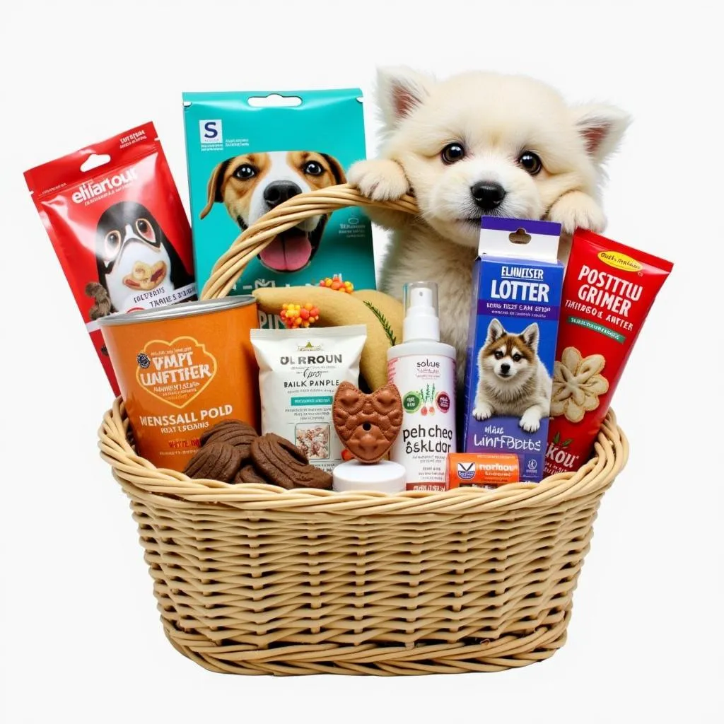 Dog Hamper Gift Basket for Your Furry Friend