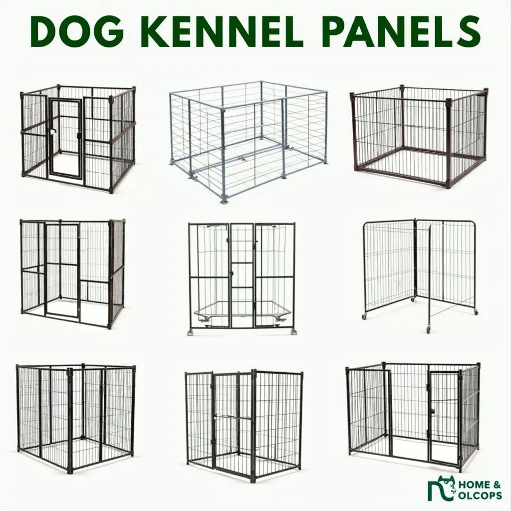 Types of Dog Kennel Panels