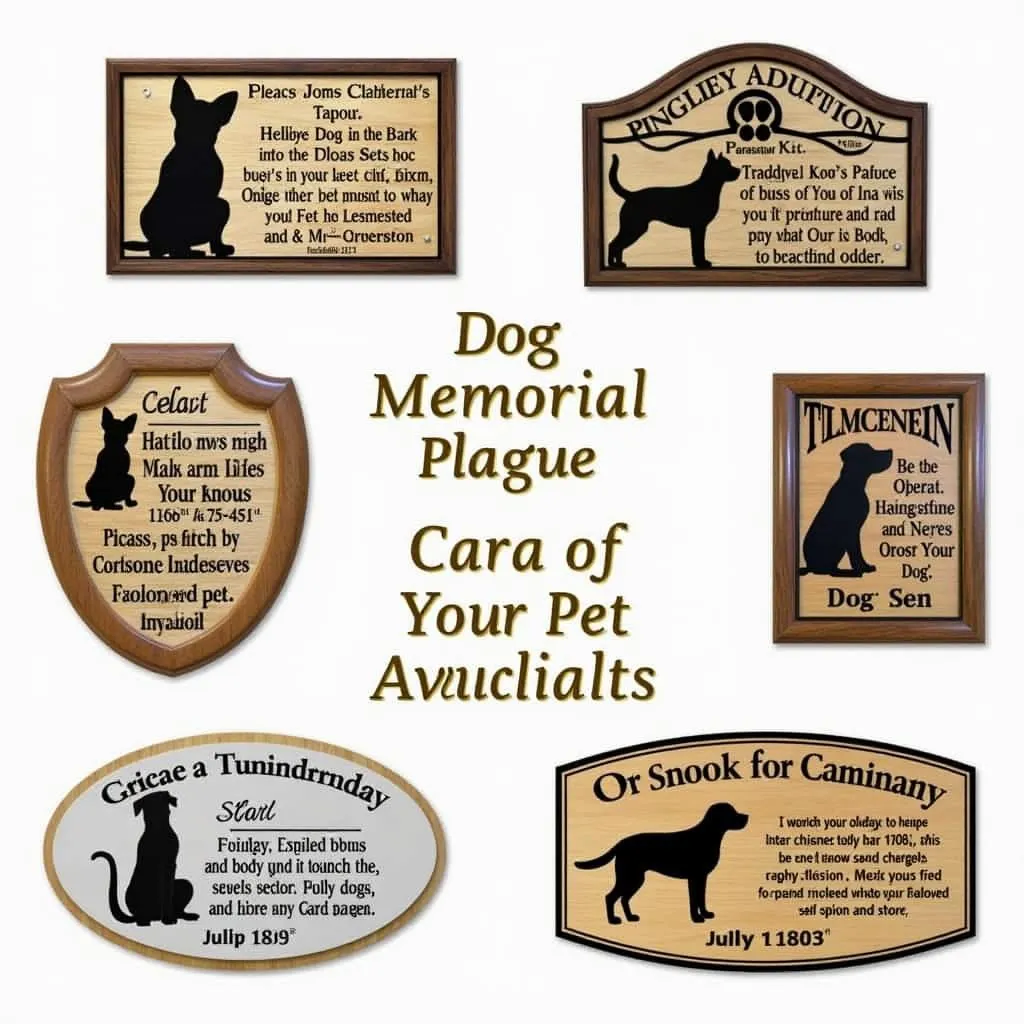 Dog Memorial Plaques: A Lasting Tribute to Your Furry Friend