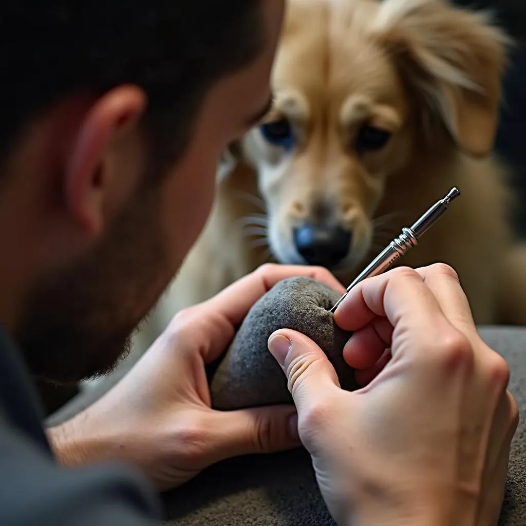 Professional Dog Nose Print Ring Maker: Crafting Lasting Memories