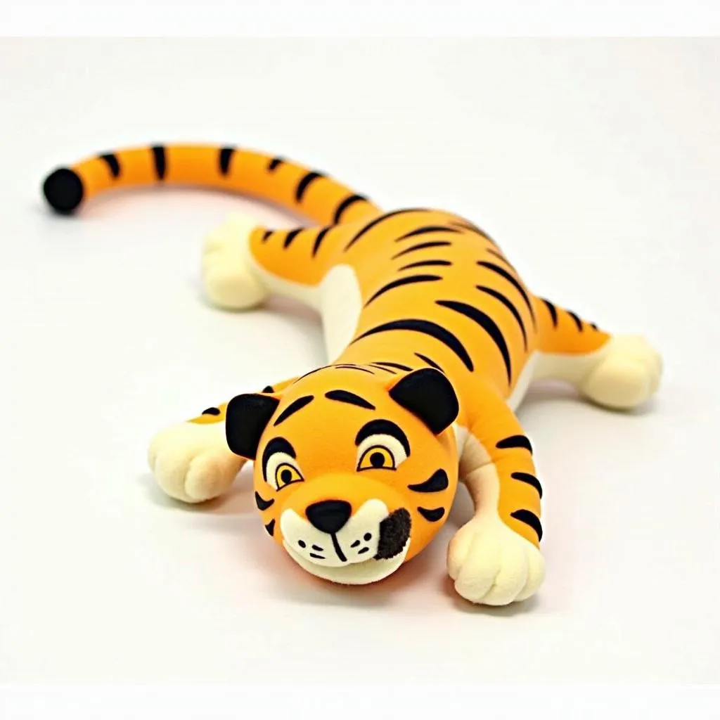 Durable Rubber Dog Tiger Toy