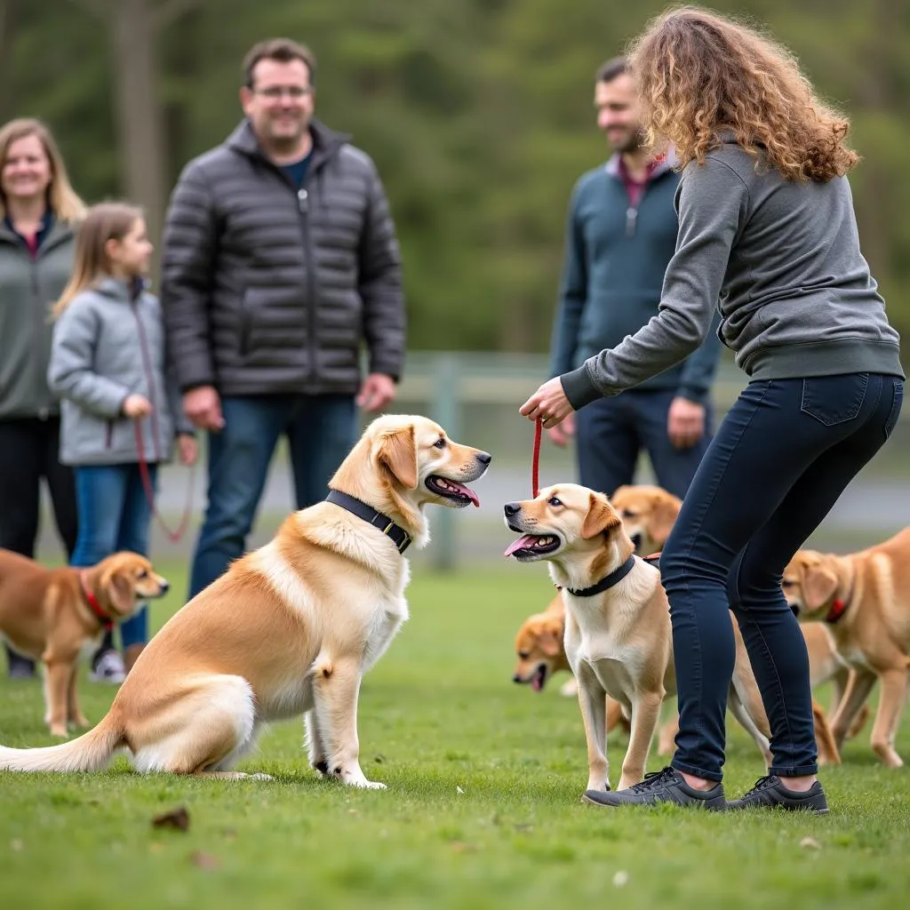 Dog Training Class: Obedience and Socialization