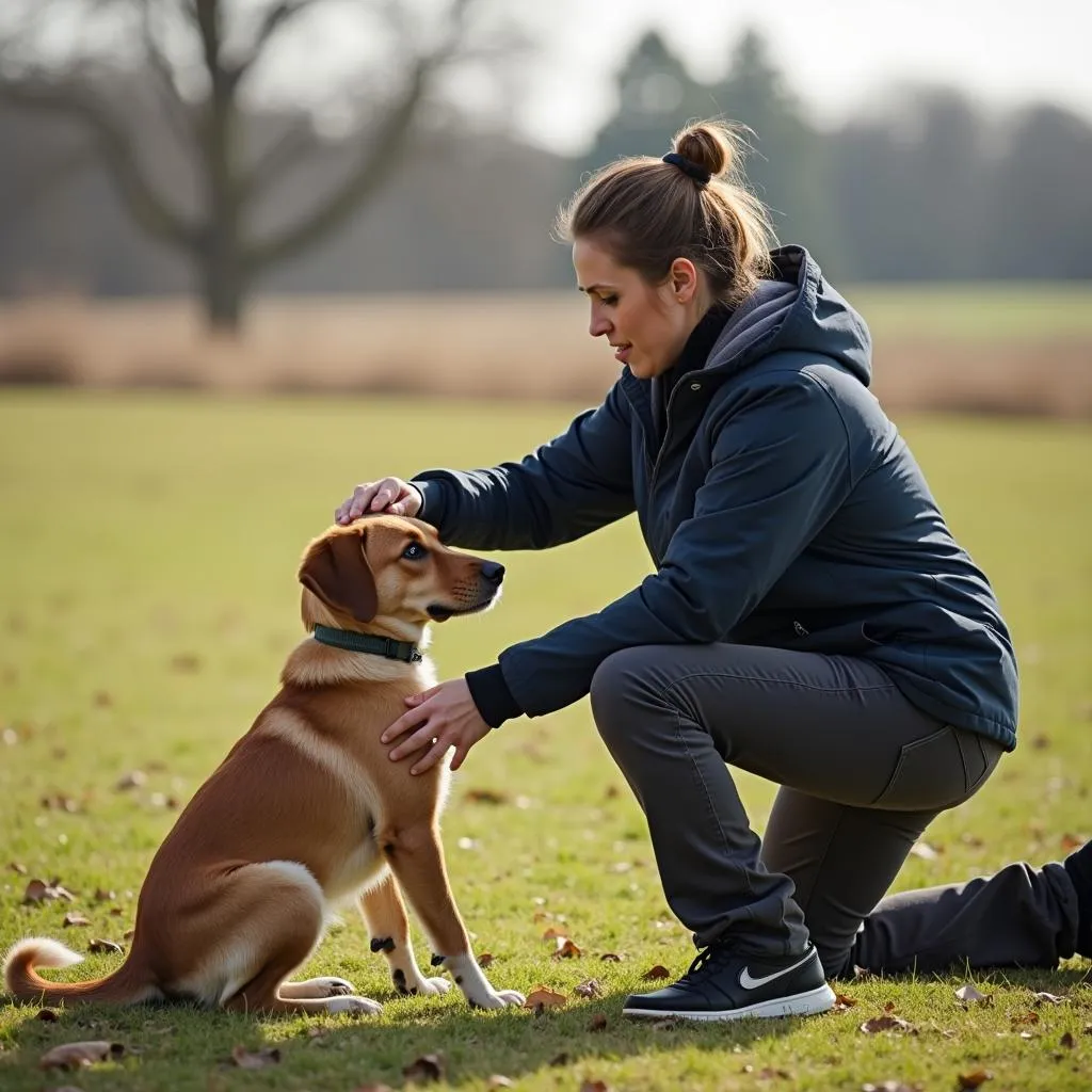 Dog correction techniques