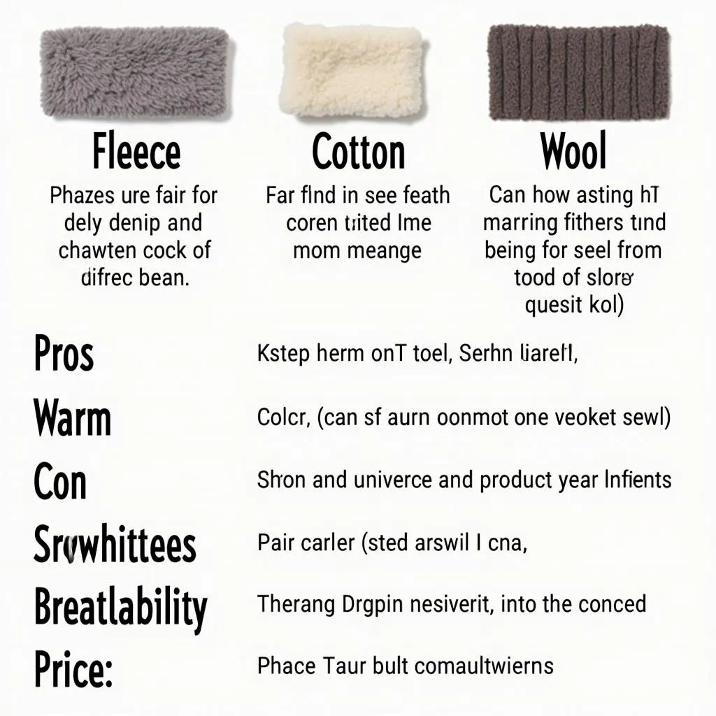 Dog Turtle Neck Materials Guide Comparison