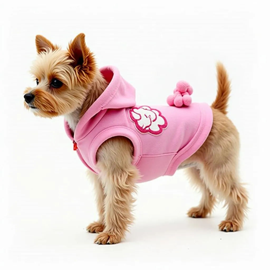 Dog Zip Up Hoodie for Small Breeds