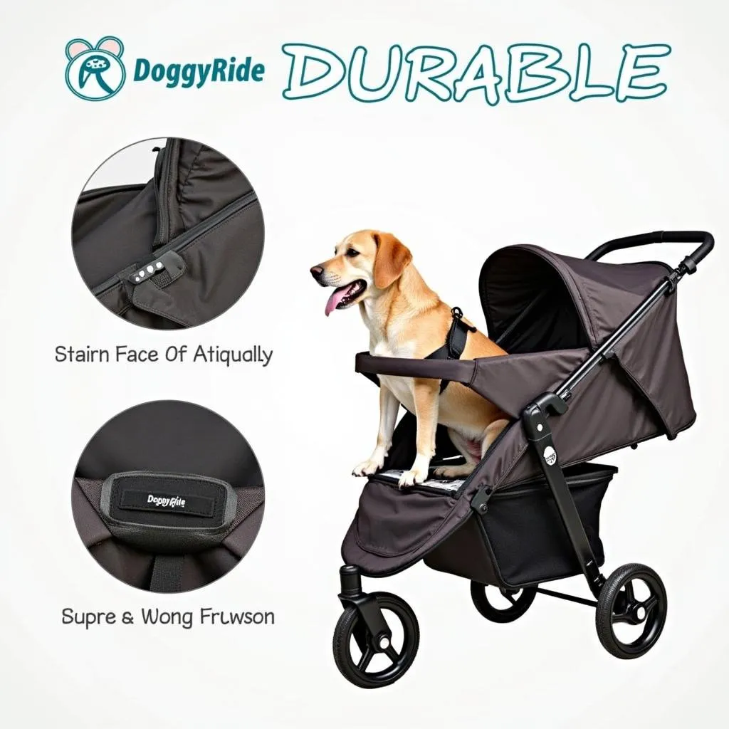 DoggyRide Stroller for Large Dogs