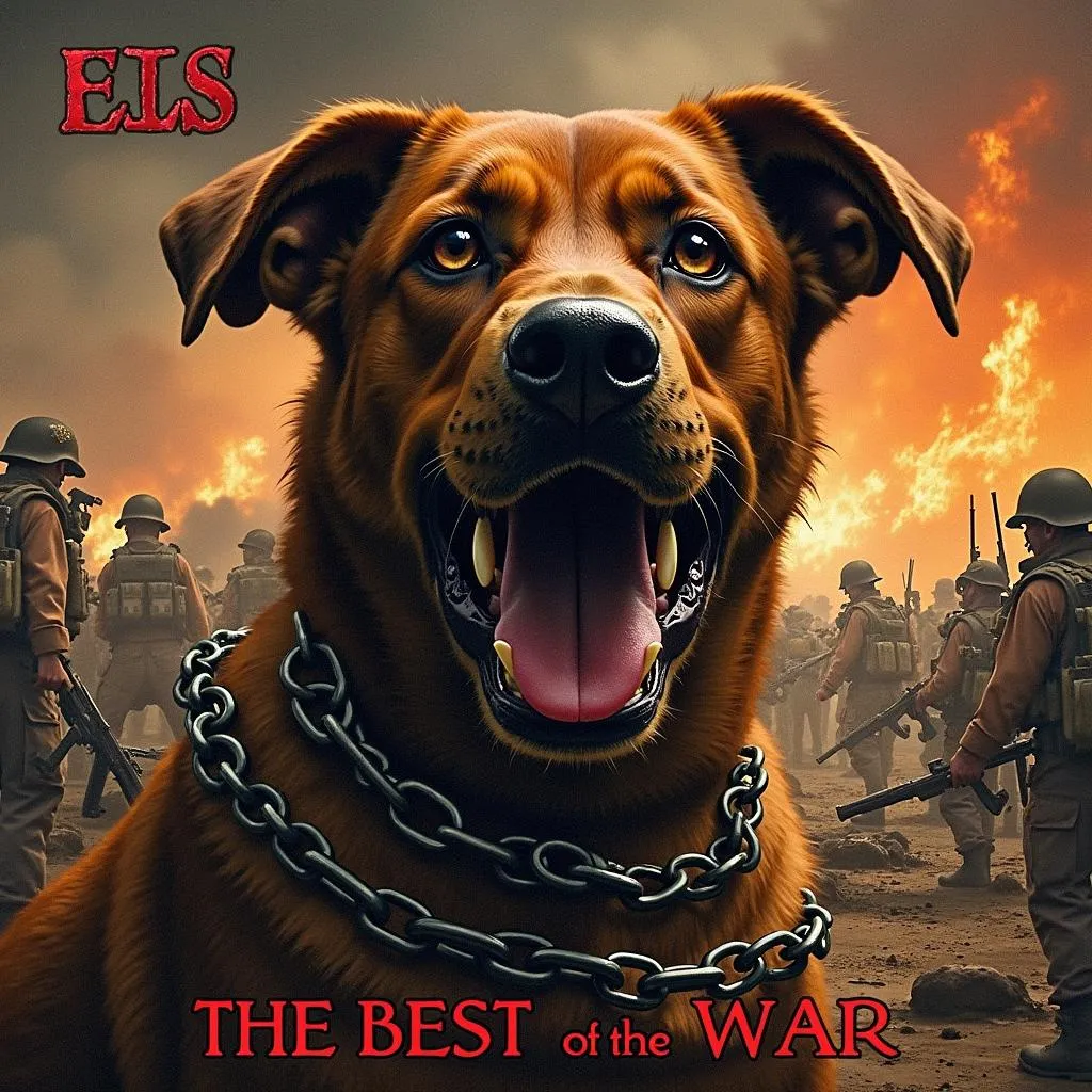 Motley Crue Dogs of War Album Cover Art