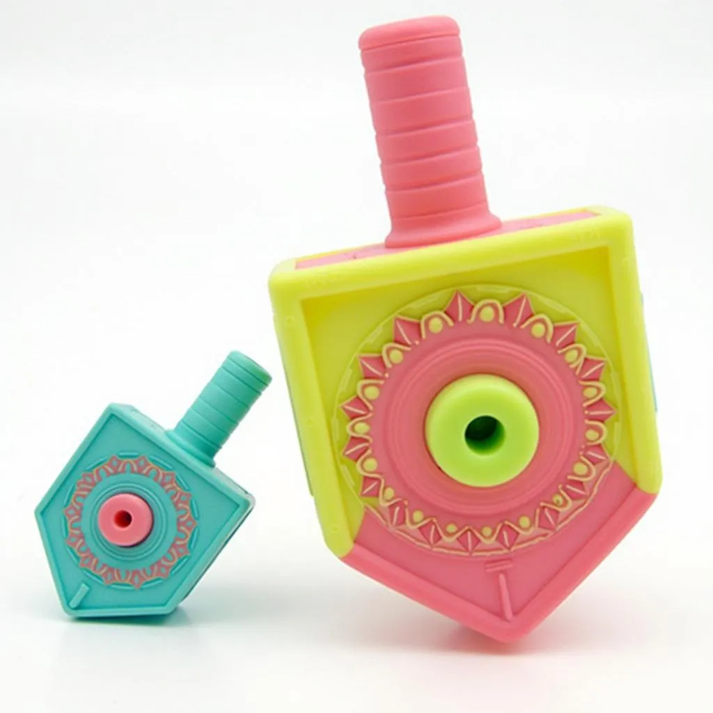 Dreidel Dog Toy Spinning Fun