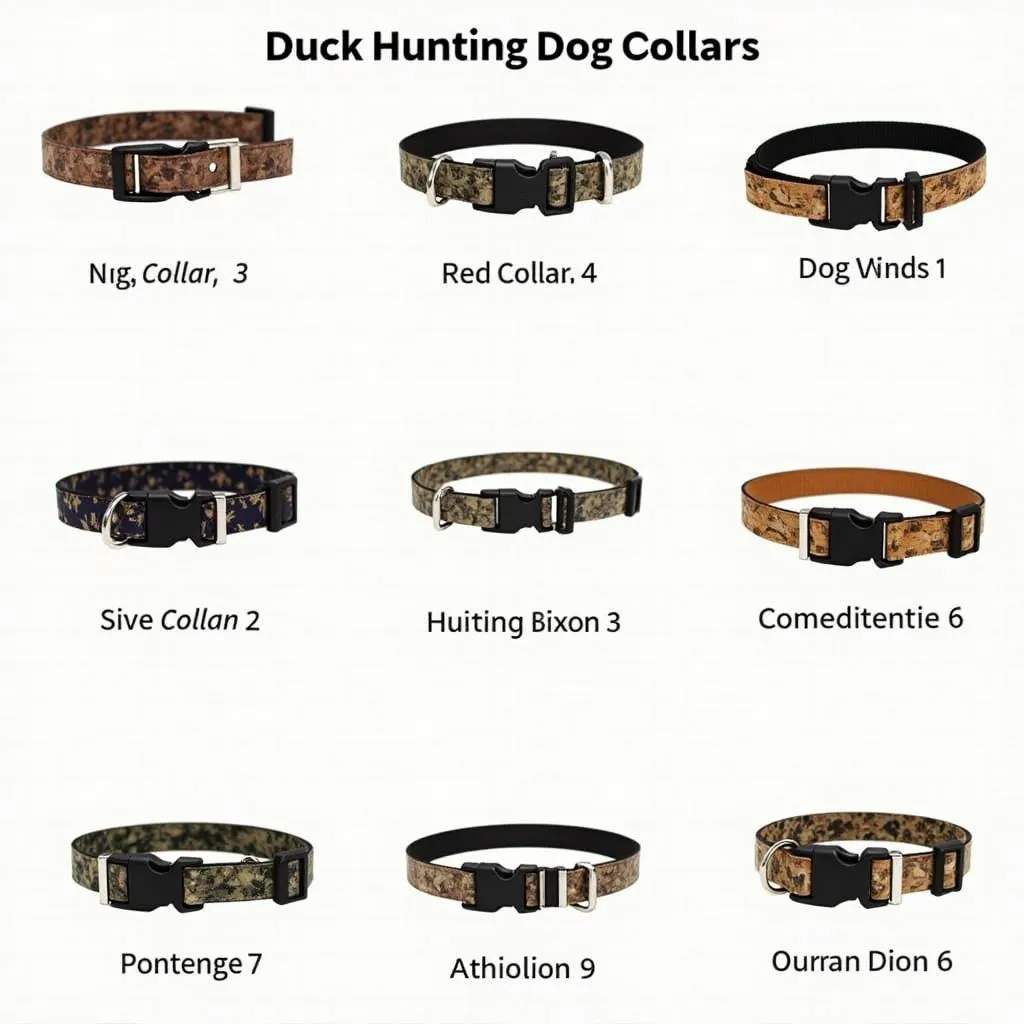 Types of Duck Hunting Dog Collars