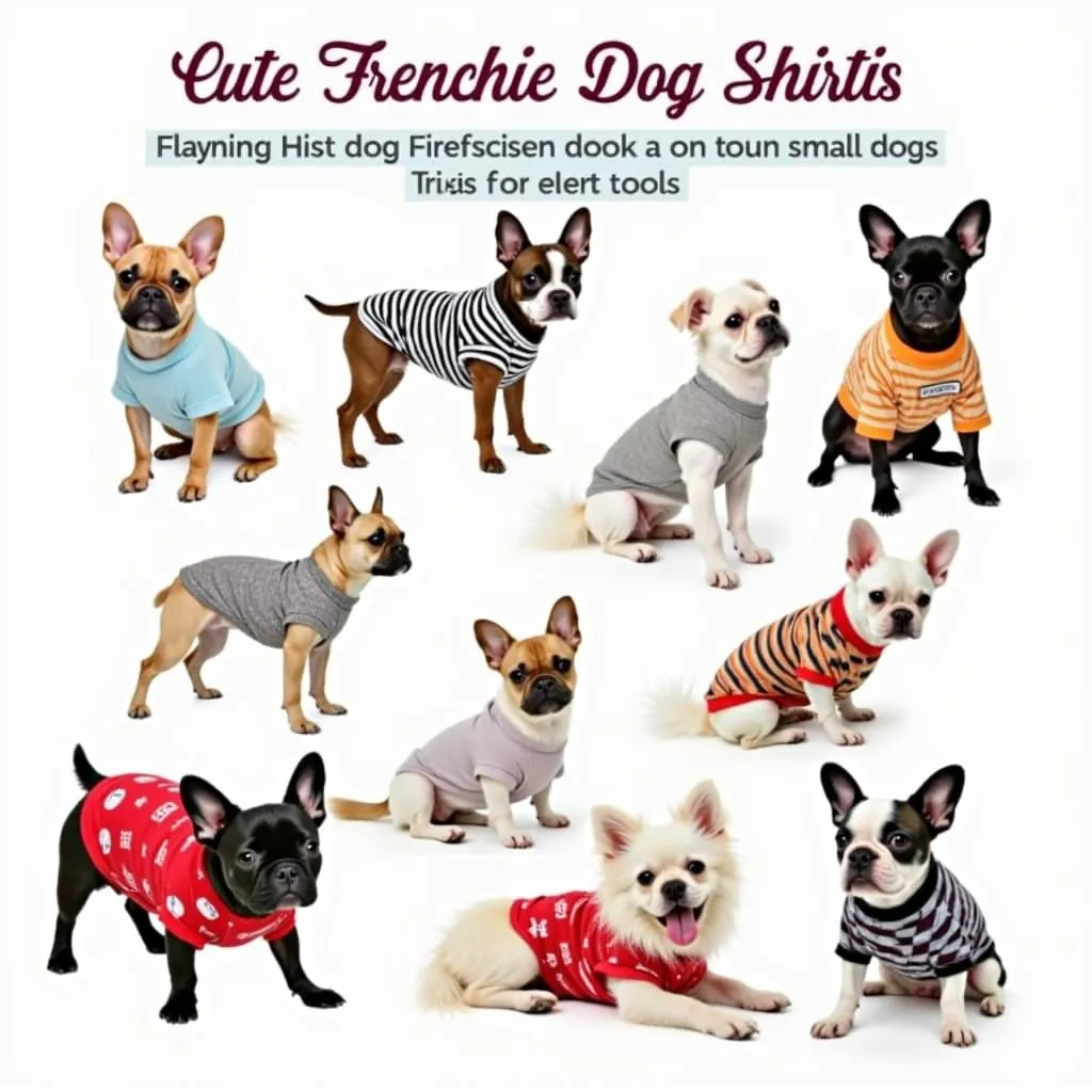 Frenchie Dog Shirts for Small Dogs: A Guide to Finding the Perfect Fit for Your Small Bulldog