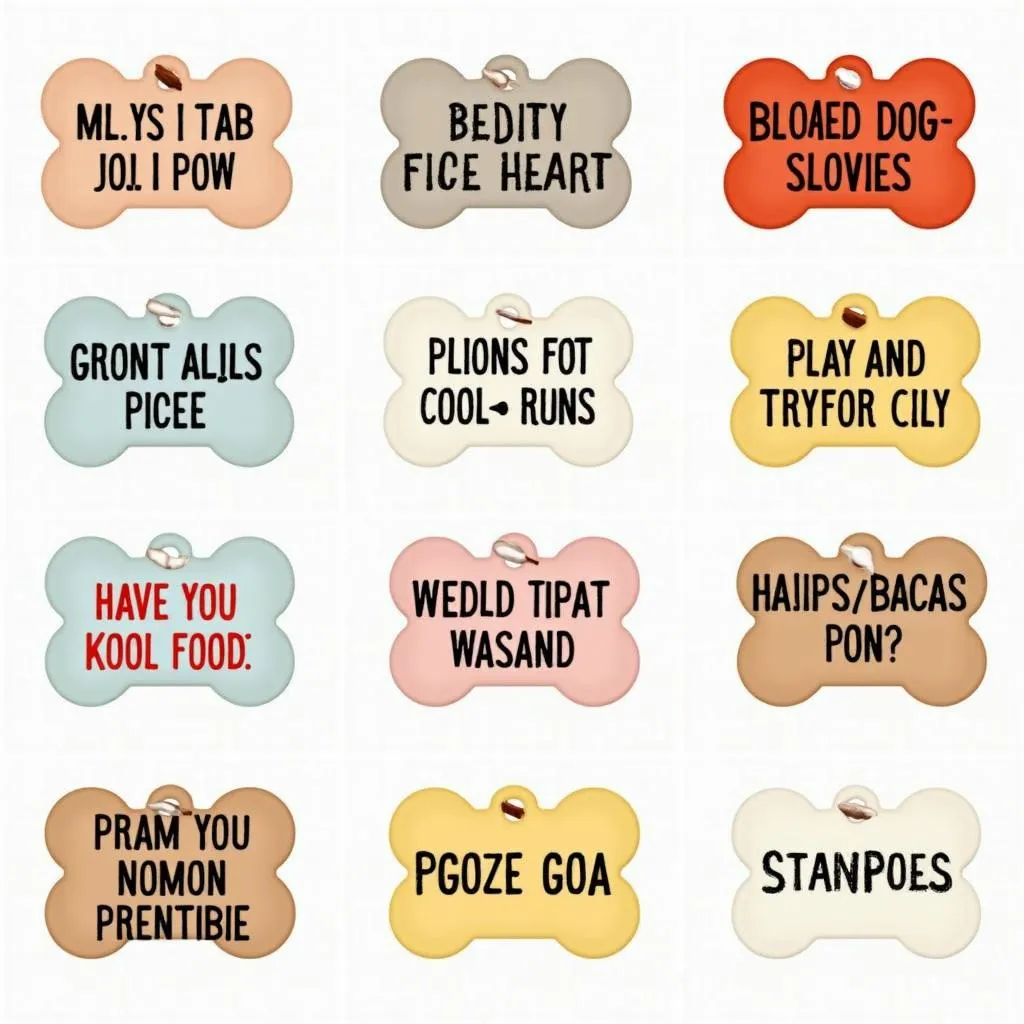 Funny Dog Name Tags Ideas