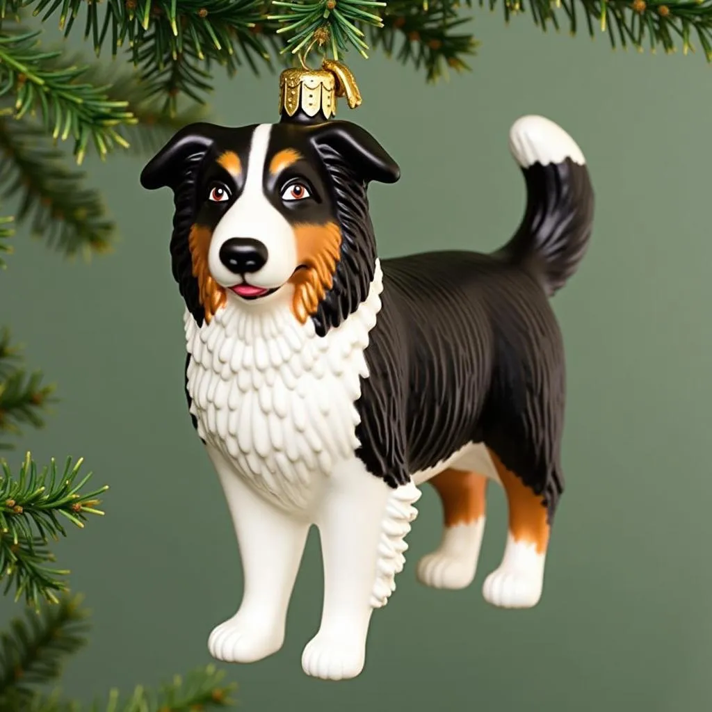 border-collie-dog-glass-christmas-tree-ornament