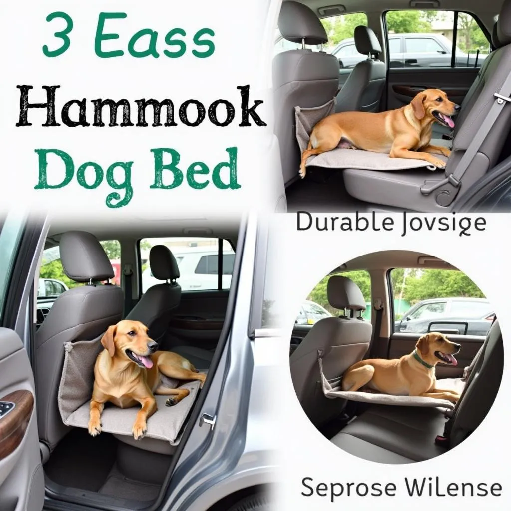 Hammock Dog Bed for Large Dogs