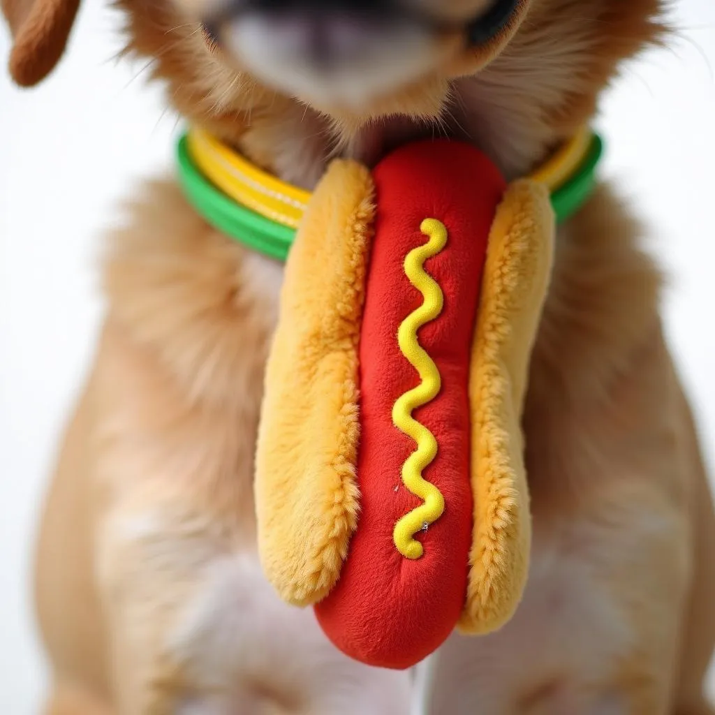 Hot Dog Tie for Dogs