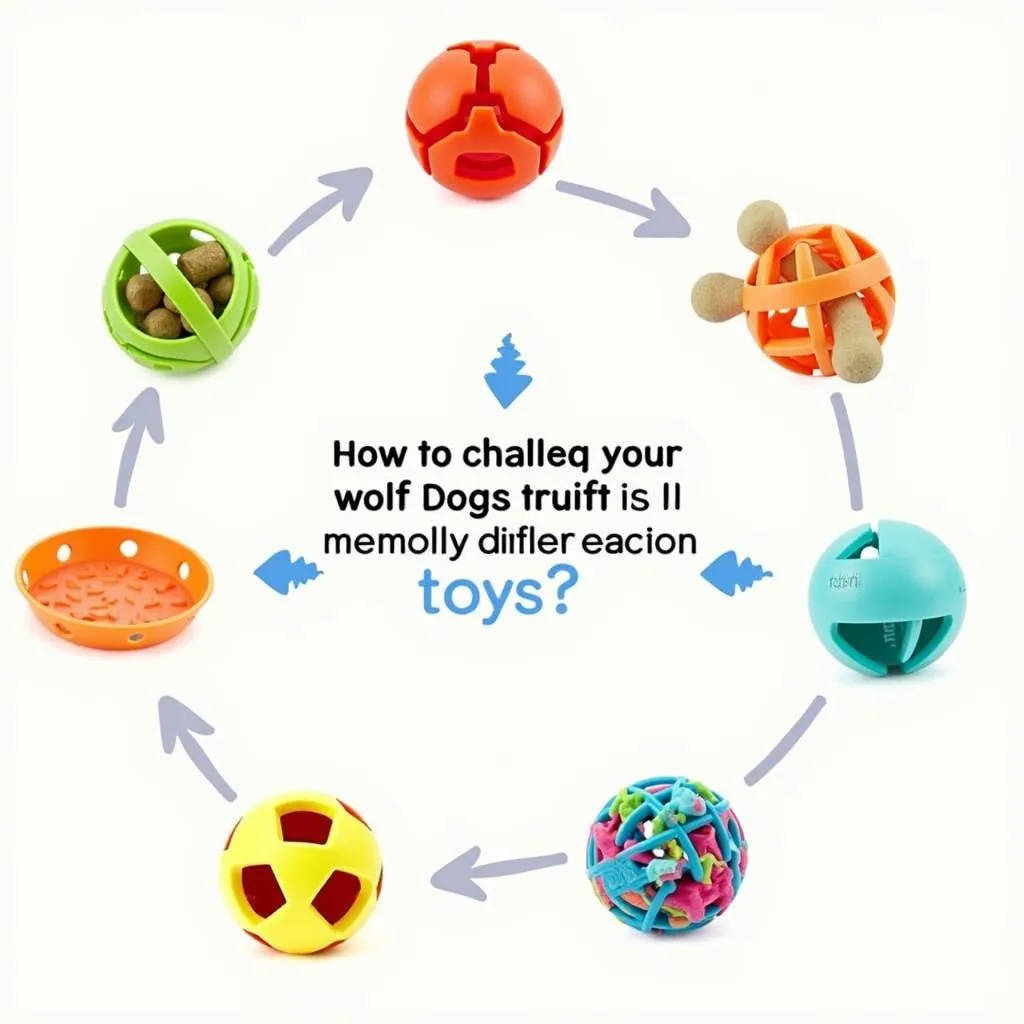 Interactive Toys for Wolf Dogs