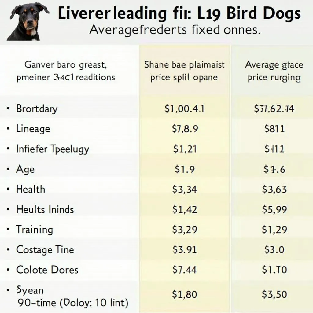 L19 Bird Dog Prices: A Guide to Understanding Costs