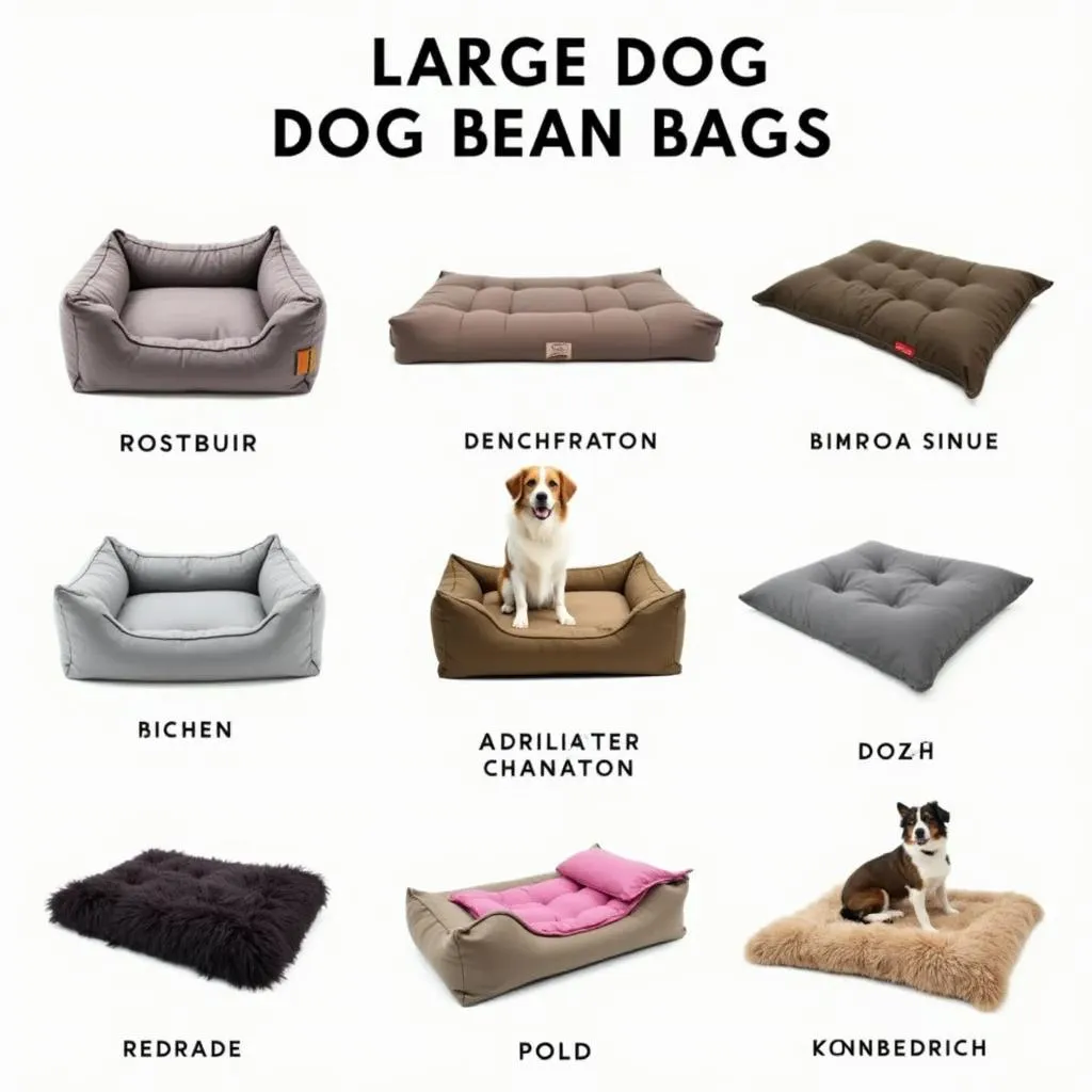 Large Dog Bean Bag Brands