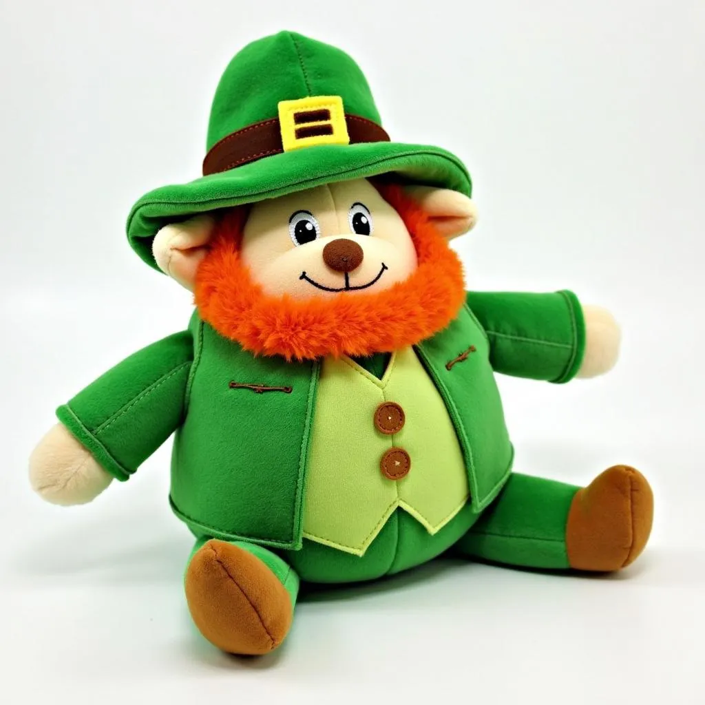 Leprechaun Plush Dog Toy