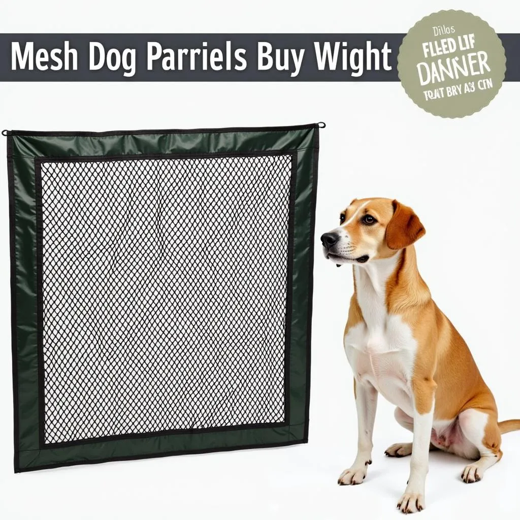 Mesh Dog Barriers for Jeep Wrangler